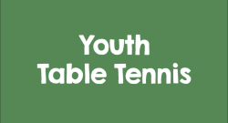 Youth Table Tennis
