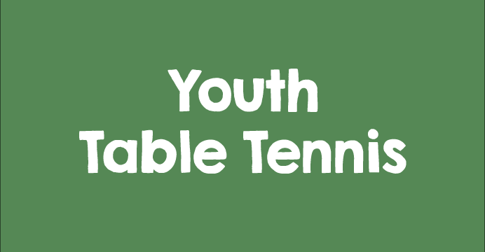 Youth Table Tennis
